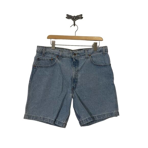 Vintage VTG Levi's Brown Tag 540 Relaxed Jean Shorts Jhorts Men's Size 36 - Picture 1 of 7